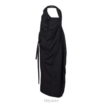 26SS 와타나베 준야 미디 원피스 JQO018051 BLACK