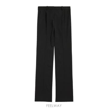 26SS 발렌시아가 슬림 테일러드 팬츠 872125 TJT211000 BLACK