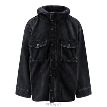 26FW 발렌시아가 자켓 A001U0 TUW541000 BLACK