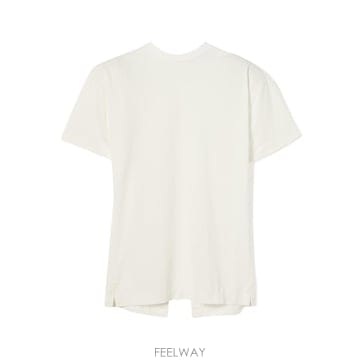 Jacquemus 26SS ��ũ���� ���� Ƽ���� 26ETSW00589AJ 00254100 WHITE26SS ��ũ���� ���� Ƽ���� 26ETSW00589AJ 00254100 WHITE