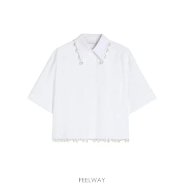 Sportmax 26SS ����Ʈ���� ���� 2612111072600 SPXCOGNAC001 WHITE26SS ����Ʈ���� ���� 2612111072600 SPXCOGNAC001 WHITE