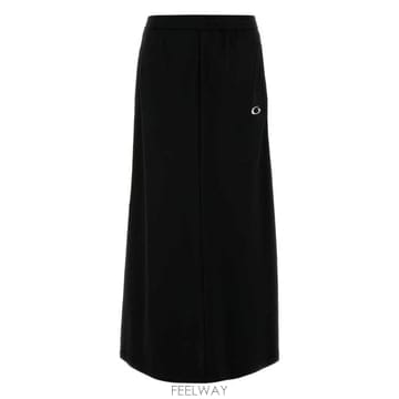 25FW 발렌시아가 트랙수트 스커트 838767 TMV151000 BLACK