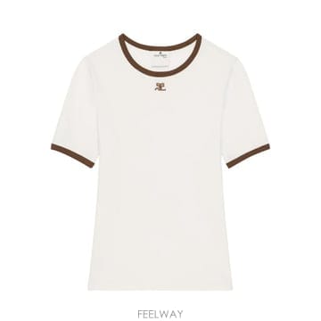 COURREGES 26FW ������ ���� Ƽ���� 125JTS017JS0203 B264 WHITE26FW ������ ���� Ƽ���� 125JTS017JS0203 B264 WHITE