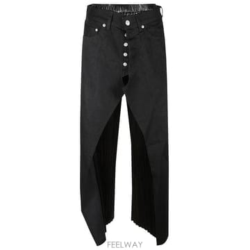 25FW 와타나베 준야 데님 팬츠 JPP207051 1BLACKBLACK