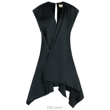 26SS 케이트 메리트 브이넥 미니 드레스 55834070 W4070200 Black