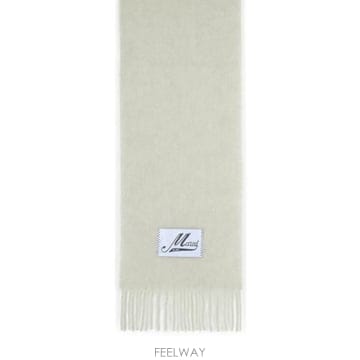 25FW 마르니 터콰이즈 알파카 스카프 SCMC0059Y0 UTW91800N15 Grey