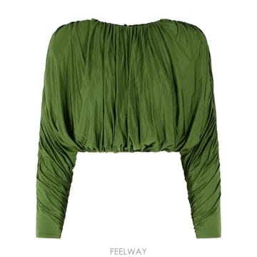 Self Portrait 26FW ���� ��Ʈ����Ʈ ����콺 AW26 009TA GOLIVE Green26FW ���� ��Ʈ����Ʈ ����콺 AW26 009TA GOLIVE Green
