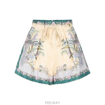 짐머만 숏팬츠 SCARF FLORAL