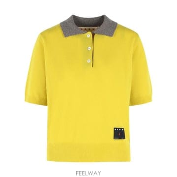 Marni 26FW ������ ���� Ƽ���� POMD0068EQ UFX331MXV42 Yellow26FW ������ ���� Ƽ���� POMD0068EQ UFX331MXV42 Yellow