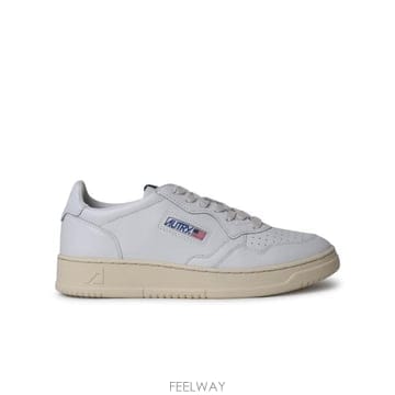 26FW 오트리 메달리스트 로우 스니커즈 AULMLL15 White