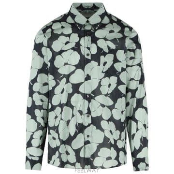 Dries Van Noten 26SS �帮�� �� ��ư ���� ���� 020702 3069602 Black26SS �帮�� �� ��ư ���� ���� 020702 3069602 Black