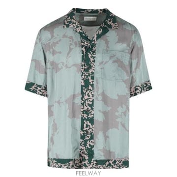 Dries Van Noten 26SS �帮�� �� ��ư ���� ���� 020742 3082508 Green26SS �帮�� �� ��ư ���� ���� 020742 3082508 Green