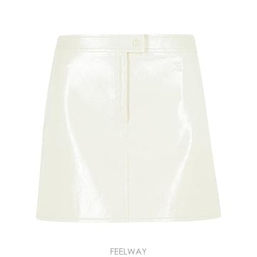 26SS 쿠레쥬 숏 스커트 126CJU352VY00140018 White