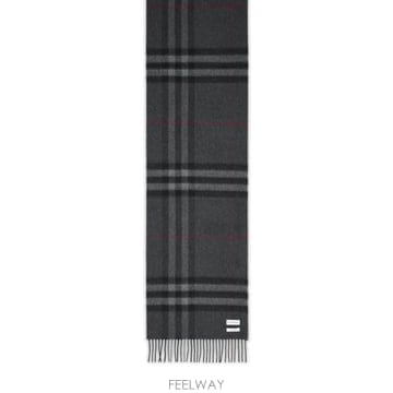 Burberry 26FW ������ üũ ĳ�ù̾� ��ī�� 8077880A1208 Grey26FW ������ üũ ĳ�ù̾� ��ī�� 8077880A1208 Grey