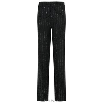 25FW 필립 플레인 스트레이트 팬츠 FAEC WRT 1632 PTE003N02 Black