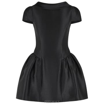 26FW 셀프 포트레이트 숏 원피스 PF26 097S BBLACK
