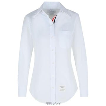 Thom Browne 26FW ����� Ŭ���� ��ư ���ø� RWB Ʈ���� ���� FLL005E 03113100 White26FW ����� Ŭ���� ��ư ���ø� RWB Ʈ���� ���� FLL00