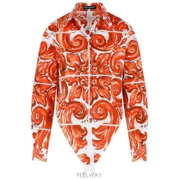 Dolce&Gabbana 26FW ��ü�ذ��ٳ� ����콺 F5S65T GDDRDS9000 Orange26FW ��ü�ذ��ٳ� ����콺 F5S65T GDDRDS9000 Orange