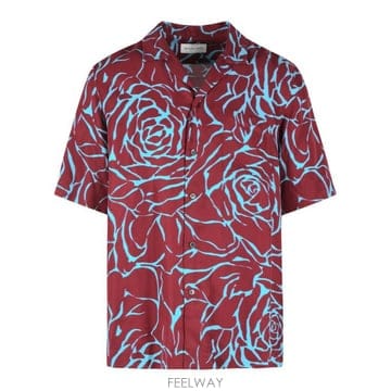 Dries Van Noten 26SS �帮�� �� ��ư ���� ���� 020742 3244358 Bordeaux26SS �帮�� �� ��ư ���� ���� 020742 3244358 Bordeaux
