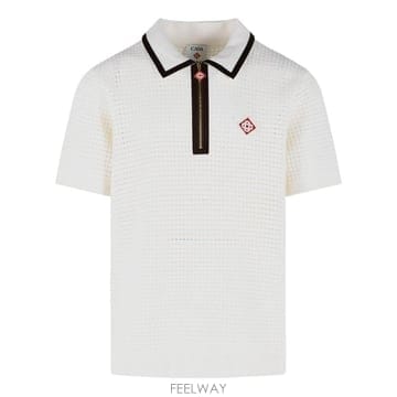 CASABLANCA 26FW ī�����ī ���� Ƽ���� M AW26 KW 1480 01MERINO WOOL WHITE26FW ī�����ī ���� Ƽ���� M AW26 KW 1480 01MERINO WO