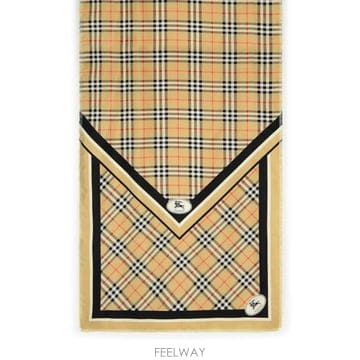 Burberry 26FW ������ üũ ����Ʈ ������ ��ũ ��ī�� 8114225A2021 Beige26FW ������ üũ ����Ʈ ������ ��ũ ��ī�� 8114225A202