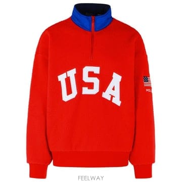 Ralph Lauren 26SS ���� �����η� ���� Ƽ���� 710P05439001 Red26SS ���� �����η� ���� Ƽ���� 710P05439001 Red