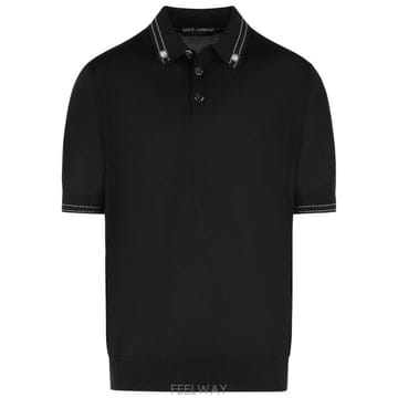 Dolce&Gabbana 26SS ��ü�ذ��ٳ� ���� Ƽ���� GXZ02T JBSOIN0000 Black26SS ��ü�ذ��ٳ� ���� Ƽ���� GXZ02T JBSOIN0000 Black
