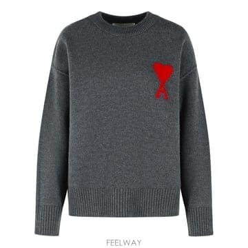 Ami 26FW �ƹ� �� ��Ʈ �� ũ��� ������ UKS838 018084 Grey26FW �ƹ� �� ��Ʈ �� ũ��� ������ UKS838 018084 Grey