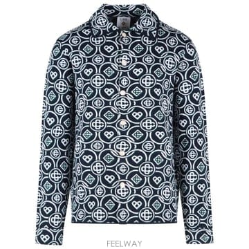 CASABLANCA 26FW ī�����ī ���� ���� M AW26 KW 1465 01COTTON CC MONOGRAM Navy26FW ī�����ī ���� ���� M AW26 KW 1465 01COTTON CC M