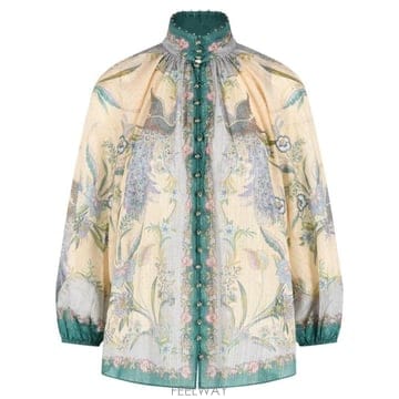 Zimmermann 26FW ���Ӹ� ����콺 4538TSS262CREAM SCARF FLORAL26FW ���Ӹ� ����콺 4538TSS262CREAM SCARF FLORAL