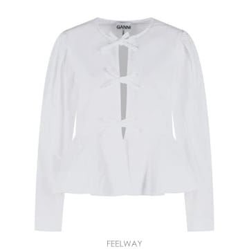 GANNI 26FW ���� ����콺 A1040486151 White26FW ���� ����콺 A1040486151 White