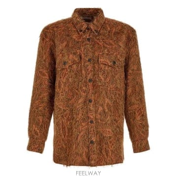 Dries Van Noten 26FW �帮�� �� ��ư ���� ���� 2620207094077 RUST 70126FW �帮�� �� ��ư ���� ���� 2620207094077 RUST 701