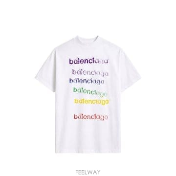 Balenciaga 26FW �߷��þư� ���� Ƽ���� 850345 TVVK99000 White26FW �߷��þư� ���� Ƽ���� 850345 TVVK99000 White