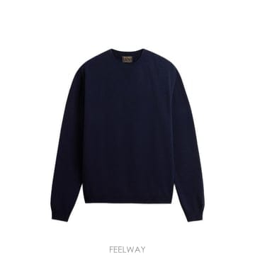 26FW 울리치 스웨터 CFWOKN2078MRUF5097 3989 Melton blue