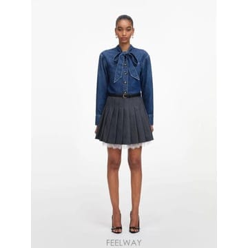 Self Portrait 26FW ���� ��Ʈ����Ʈ ���� ���� PF26826TBL BLUE Blu26FW ���� ��Ʈ����Ʈ ���� ���� PF26826TBL BLUE Blu