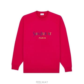 Saint Laurent 26FW ���ζ� �ĸ� �ΰ� �ڼ� �ø��� ����Ʈ���� 873600Y36ZO 6452 Rosso26FW ���ζ� �ĸ� �ΰ� �ڼ� �ø��� ����Ʈ���� 873600Y36