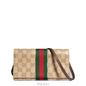 26FW 구찌 웹스몰 파우치 A002KMFAF8R 8547 Beige