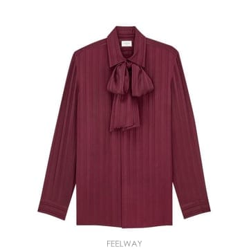 26FW 생로랑 셔츠 838125Y142U 5504 Rosso