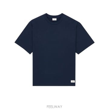26FW 생로랑 반팔 티셔츠 798933Y37RY 4019 Blu