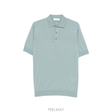 26SS 라르디니 폴로 티셔츠 CNLPMC65CN64020 820 Azzurro