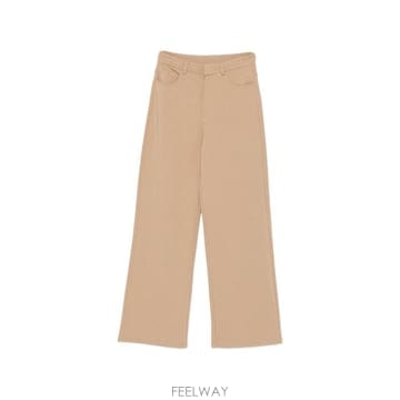26SS 에스막스마라 스트레이트 팬츠 2619781033600 003 Brown