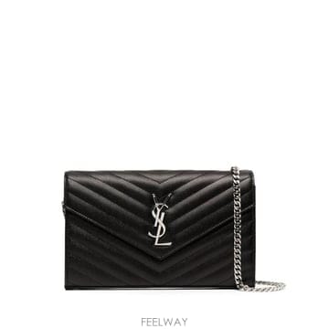 Saint Laurent 26SS ���ζ� �׶� �� �ѵ帣 �������� ���� ī���� ��Ʋ�� ü�� ���� 377828BOW02 1000 N26SS ���ζ� �׶� �� �ѵ帣 �������� ���� ī���� ��Ʋ