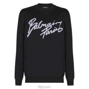 26SS 발망 스웨터 GH1KD000KJ61 EAB Nero