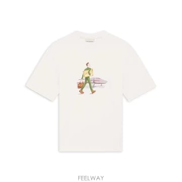 Drole de Monsieur 26SS ��ѵ幫�� ���� Ƽ���� JTS290CO002 OW Bianco26SS ��ѵ幫�� ���� Ƽ���� JTS290CO002 OW Bianco