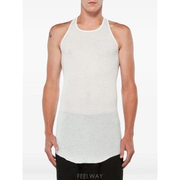Rick Owens 26SS �� ������ ���� Ƽ���� RU01F2150RC 11 Bianco26SS �� ������ ���� Ƽ���� RU01F2150RC 11 Bianco