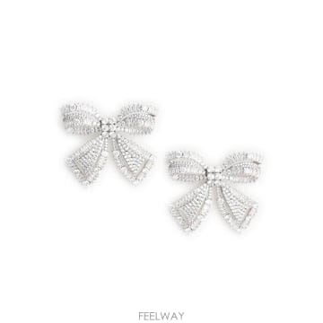 Self Portrait 26FW ���� ��Ʈ����Ʈ �̾ PF26617ESL SILVER Argento26FW ���� ��Ʈ����Ʈ �̾ PF26617ESL SILVER Argento