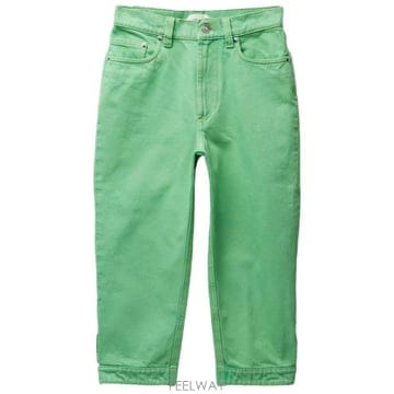 26SS 베르사체 스트레이트 팬츠 10237411A17871 1DB00 Green