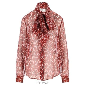 Saint Laurent 25FW ���ζ� ����콺 842861Y4J35 9477 Red25FW ���ζ� ����콺 842861Y4J35 9477 Red