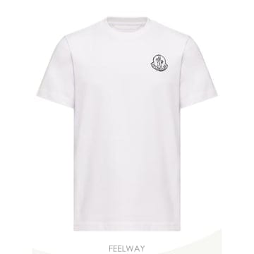 Moncler 26FW ��Ŭ���� ���� Ƽ���� L20918C0002589AUG 00A Bianco26FW ��Ŭ���� ���� Ƽ���� L20918C0002589AUG 00A Bianco