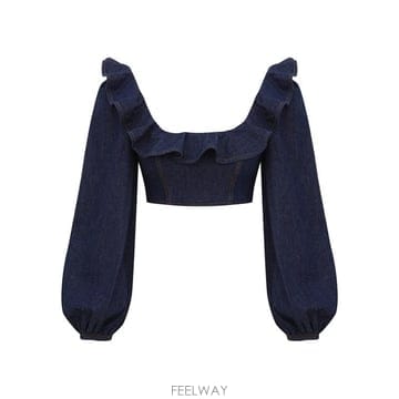 Zimmermann 26FW ���Ӹ� ����콺 7193TSS261 INK Blu26FW ���Ӹ� ����콺 7193TSS261 INK Blu